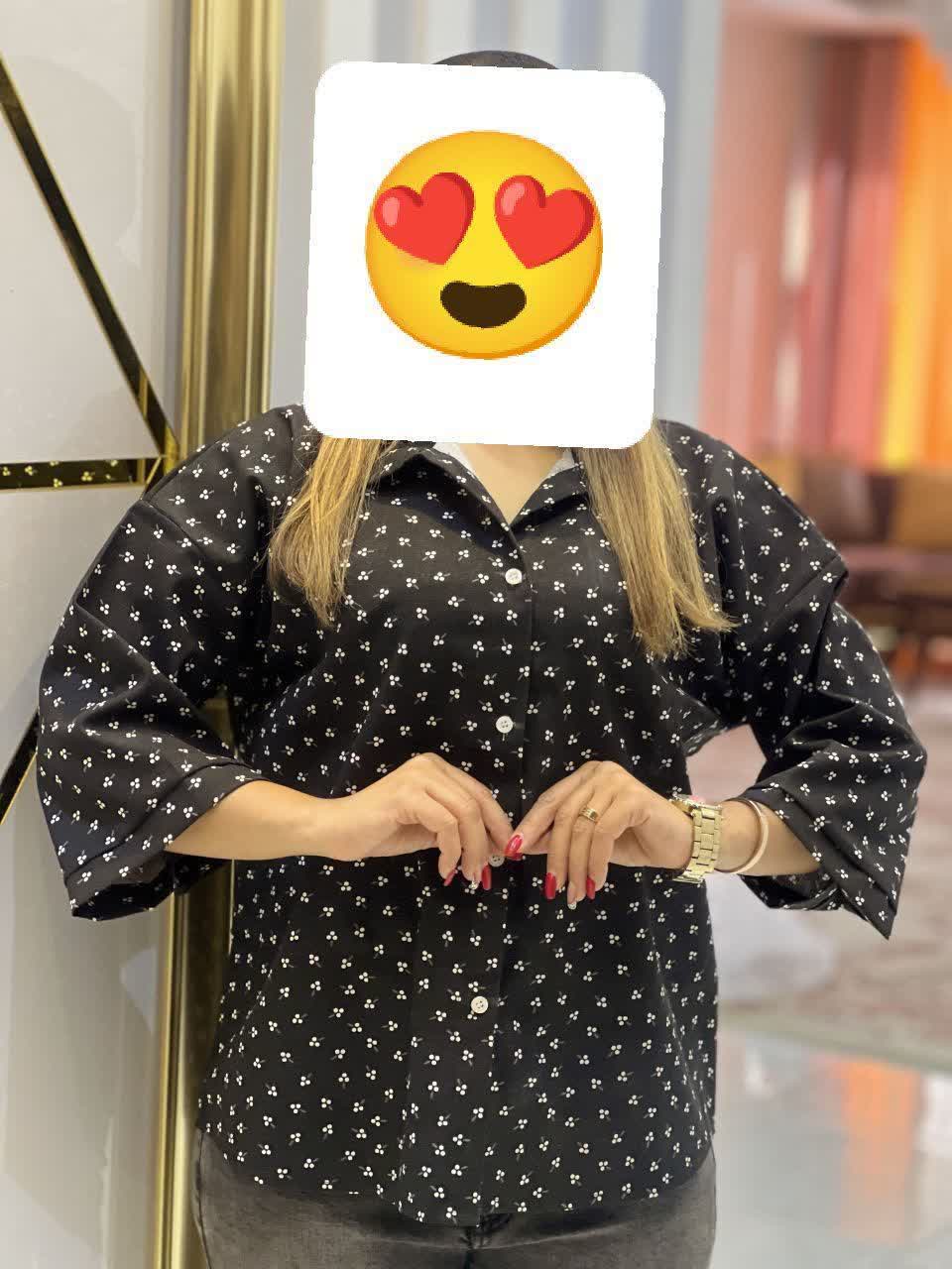 شومیز باکسی بابونه لنین خارجی